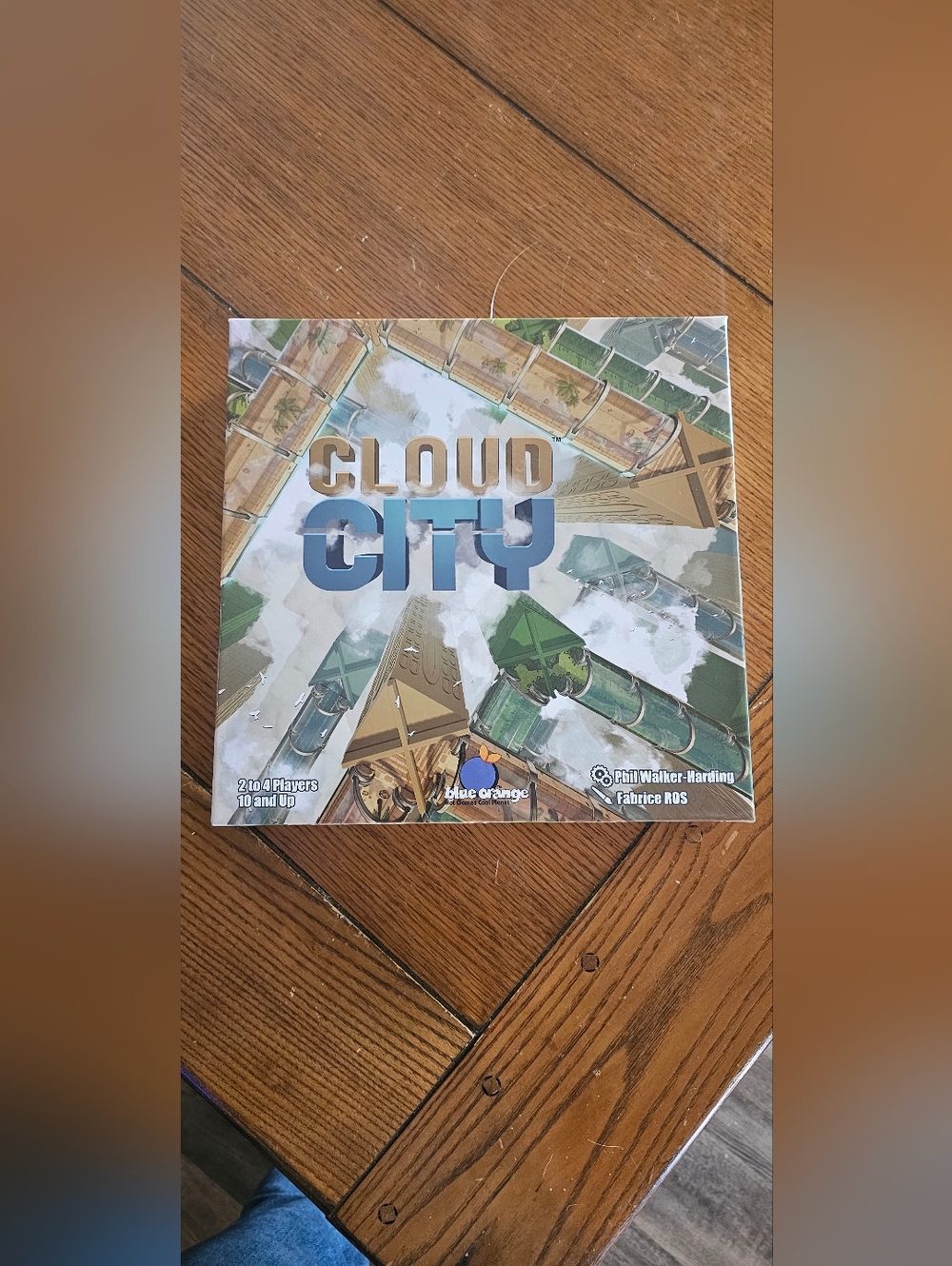 Cloud City Board Game - Blue & Green Artwork